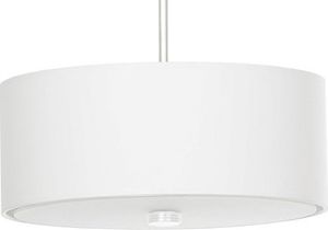 Lampa wisząca Lumes Biały nowoczesny żyrandol z abażurem - EX698-Skalo 1