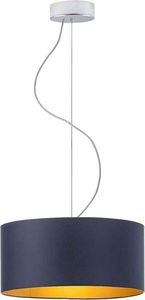 Lampa wisząca Lumes Żyrandol glamour z abażurem 30 cm - EX845-Hajfo - wybór kolorów Granatowy 1