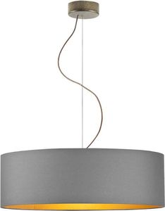Lampa wisząca Lumes Żyrandol nad stół z dużym abażurem 60 cm - EX848-Hajfo - wybór kolorów Granatowy 1