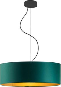 Lampa wisząca Lumes Elegancki żyrandol z abażurem 50 cm - EX847-Hajfo - wybór kolorów Granatowy 1