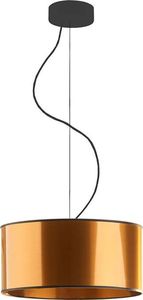 Lampa wisząca Lumes Miedziany żyrandol z okrągłym abażurem 30 cm - EX853-Hajfun 1
