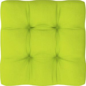 vidaXL Poduszka na sofę z palet, jasnozielona 58x58x10 cm (314644) 1