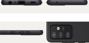 Nillkin Etui Nillkin Frosted do Samsung Galaxy A52 5G / 4G (Czarne) uniwersalny 10