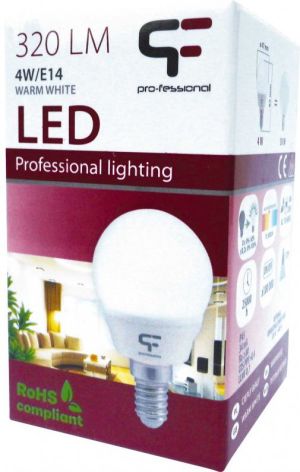 Pro-fessional LED 4W P45 E14 3000K ciepły biały PRO-fessional 3