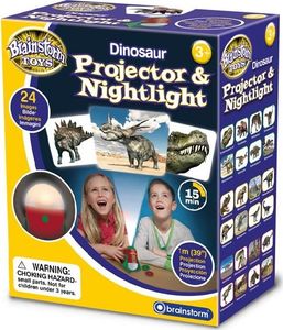 Brainstorm Projektor i lampa nocna dinozaury 1