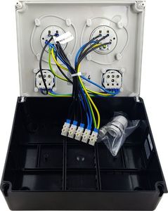 Doktorvolt Rozdzielnica budowlana FRED 2x16A 2x230V gniazda Mennekes Doktorvolt 2336 3