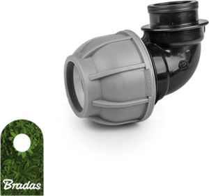 Bradas Kolanko do rur PE 90 20mm GW 3/4" PN10 Bradas 7179 1