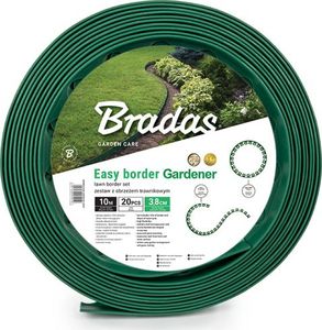 Bradas Zestaw obrzeży trawnikowych 10m EASY BORDER zielone Bradas 0919 1