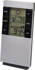 Stacja pogodowa Bradas 6 funkcyjna wewnętrzna stacja pogodowa WHITE LINE Bradas 8656 2