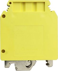 Degson Złączka szynowa przelotowa żółto-zielona PE śrubowa 35mm2 1P 1