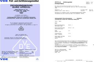 Degson Kostka Elektryczna z Dźwignią Szybkozłączka 5x0.75-2.5mm2 450V VDE DGN 3787 6