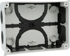 Marlanvil Puszka natynkowa z dławikami wym/wew 150x110x70 mm 10membran IP66 008.PG.K M-L 0776 2