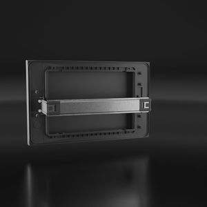 Marlanvil Rozdzielnica podtynkowa IP65 12 modułowa Ryflowane stalowe drzwi 990.12.W M-L 0098 4