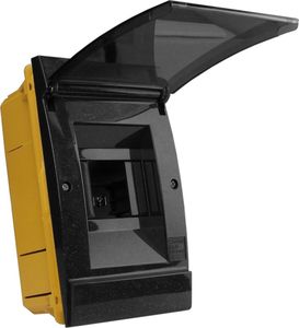 Marlanvil Rozdzielnica podtynkowa 4 modułowa IP40 czarna 970.04.N M-L 0841 2