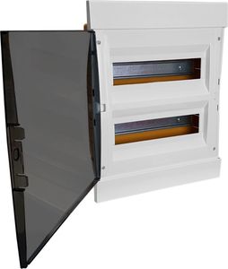 Marlanvil Rozdzielnica podtynkowa 24 modułowa IP40 biały 970.24.B M-L 1077 2