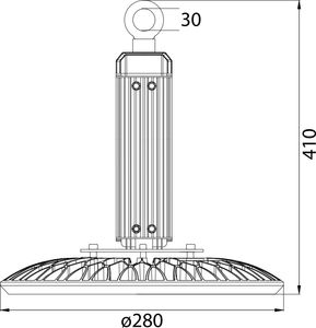 Bemko Oprawa przemysłowa LED High Bay 200W 4000K IP65 hermetyczna 0179 2