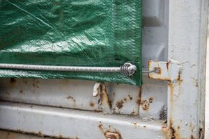 Bradas 10 szt. Hak stalowy do gumy elastycznej szary BUNGEE CORD HOOK Bradas 0246 2