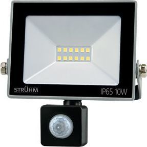 Naświetlacz IDEUS Naświetlacz LED z czujnikiem ruchu KROMA LED S 10W GREY 6500K IP65 IDEUS 7734 1