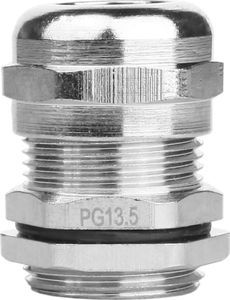 Degson PG13.5 Dławnica kablowa 6,5-12mm IP68 mosiądz niklowany DGN 3114 1
