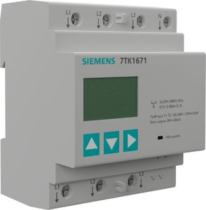 Siemens Cyfrowy wskaźnik panelowy mocy LCD 3-fazowy MID Siemens 3657 1