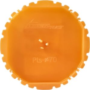 Elektro-Plast Pokrywa sygnalizacyjna puszki 70mm 50szt. pomarańczowa 13.17 E-P 3654 1