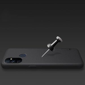 Nillkin Etui Nillkin Frosted do Oneplus Nord N100 (Niebieskie) uniwersalny 4