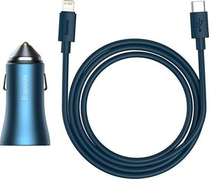 Ładowarka Baseus Golden Contactor Pro 1x USB-A 1x USB-C 3 A  (TZCCJD-03) 12
