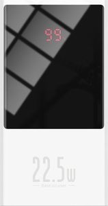 Powerbank Baseus Baseus Power Bank 10000 Mah Usb / Usb Typ C 22,5 W 5 A Quick Charge 3.0 Afc Fcp Biały (Ppmn-A02) 2