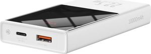Powerbank Baseus Baseus Power Bank 10000 Mah Usb / Usb Typ C 22,5 W 5 A Quick Charge 3.0 Afc Fcp Biały (Ppmn-A02) 7
