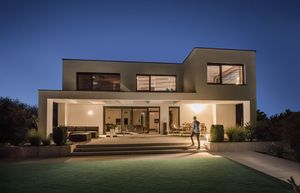 Kinkiet CX80 Zewnętrzna lampa naścienna z czujnikiem ruchu theLeda TH-N 1247 7