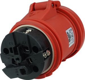 Bals CEE Gniazdo przenośne 5P 63A 400V IP44 Multi-Grip BALS 4633 6