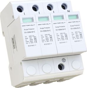 Doktorvolt Ogranicznik przepięć ochronnik 4P 20-50kA AC T1/T2 Doktorvolt 5064 8
