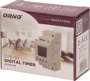 Orno Elektroniczny programator czasowy OR-PRE-433 6