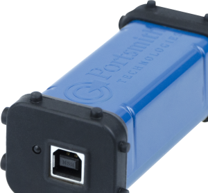 Adapter USB Portsmith  USB B - RJ45 Niebieski (PSA1U1E) 1