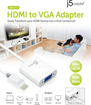 Adapter AV j5create  (JDA213) 4