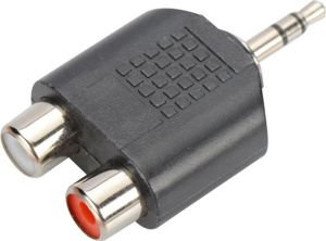 Adapter AV Ednet 1x 3.5mm - 2X RCA (84547) 1