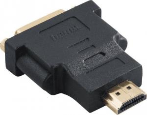 Adapter AV Hama HDMI - DVI-D czarny (000340360000) 2
