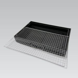 Maestro MR 1010 Grill walizkowy węglowy 29 cm x 43 cm 2