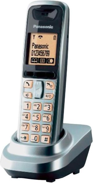 Telefon stacjonarny Panasonic Dodatkowa słuchawka KX-TGA 641 EXS Srebrna (1154983EG716677) 1
