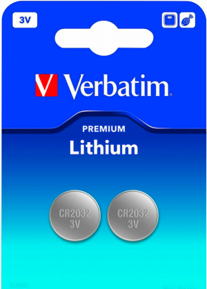 Verbatim Bateria CR2032 2 szt. 1