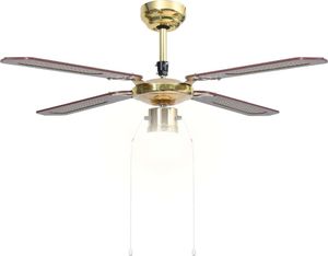 Wentylator vidaXL Sufitowy z lampą 51486 106 cm 4