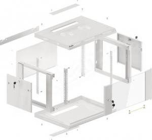 Szafa Lanberg Wisząca 19" 6U (WF01-6406-10S) 7