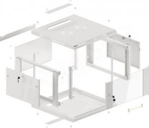 Szafa Lanberg Wisząca 19" 6U (WF01-6606-10S) 6