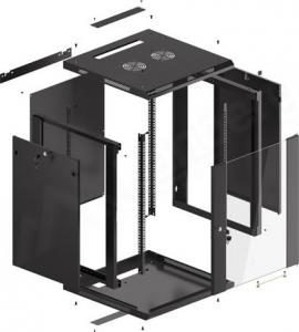 Szafa Lanberg Wisząca 19" 15U (WF01-6615-10B) 8