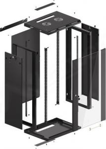 Szafa Lanberg Wisząca 19" 22U (WF01-6422-10B) 9
