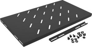 Lanberg Półka do szafy 19" 450mm czarna (AK-1001-B) 2