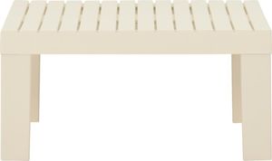 vidaXL Zestaw wypoczynkowy do ogrodu poduszki plastik biały 2-cz. 5