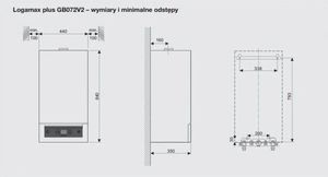 Piec gazowy Buderus Logamax plus GB072-24V2 kocioł kondensacyjny 1-fun 2