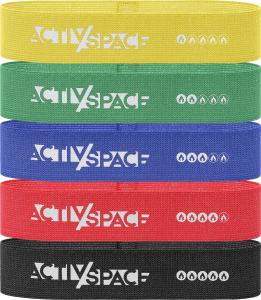 Activ/Space Mini Band różne poziomy oporu w zestawie wielokolorowy 5 szt. 1
