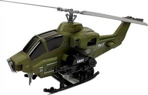 Figurka Lean Sport Zestaw Wojskowy - Helikopter, Hełm i Żołnierz (7877) 2